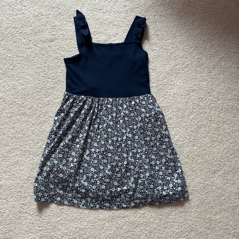 GAP Navy and Floral Kids Dress